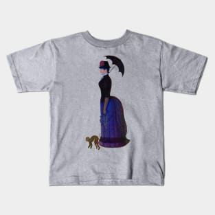 Lady with a Parasol Kids T-Shirt